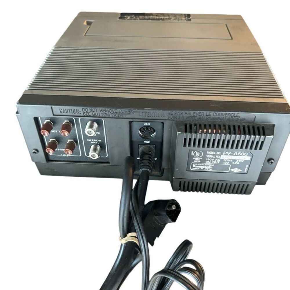 Panasonic Programmable Tuner/Timer Model PV-A600 *Read Description* - Picture 5 of 9